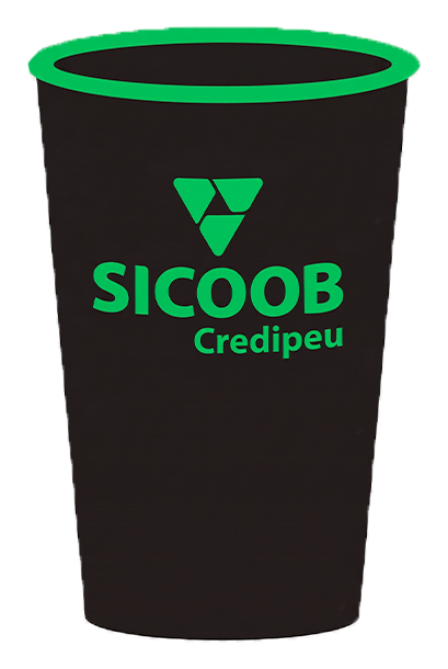 Copo LED Sicoob